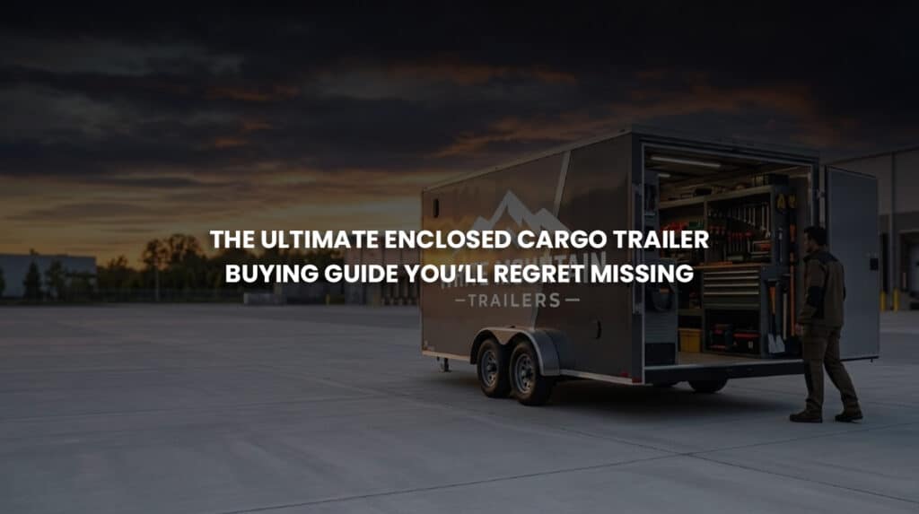 enclosed cargo trailer