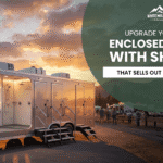 Upgrade Your Trips The Enclosed Trailer With Shower That Sells Out Every Season