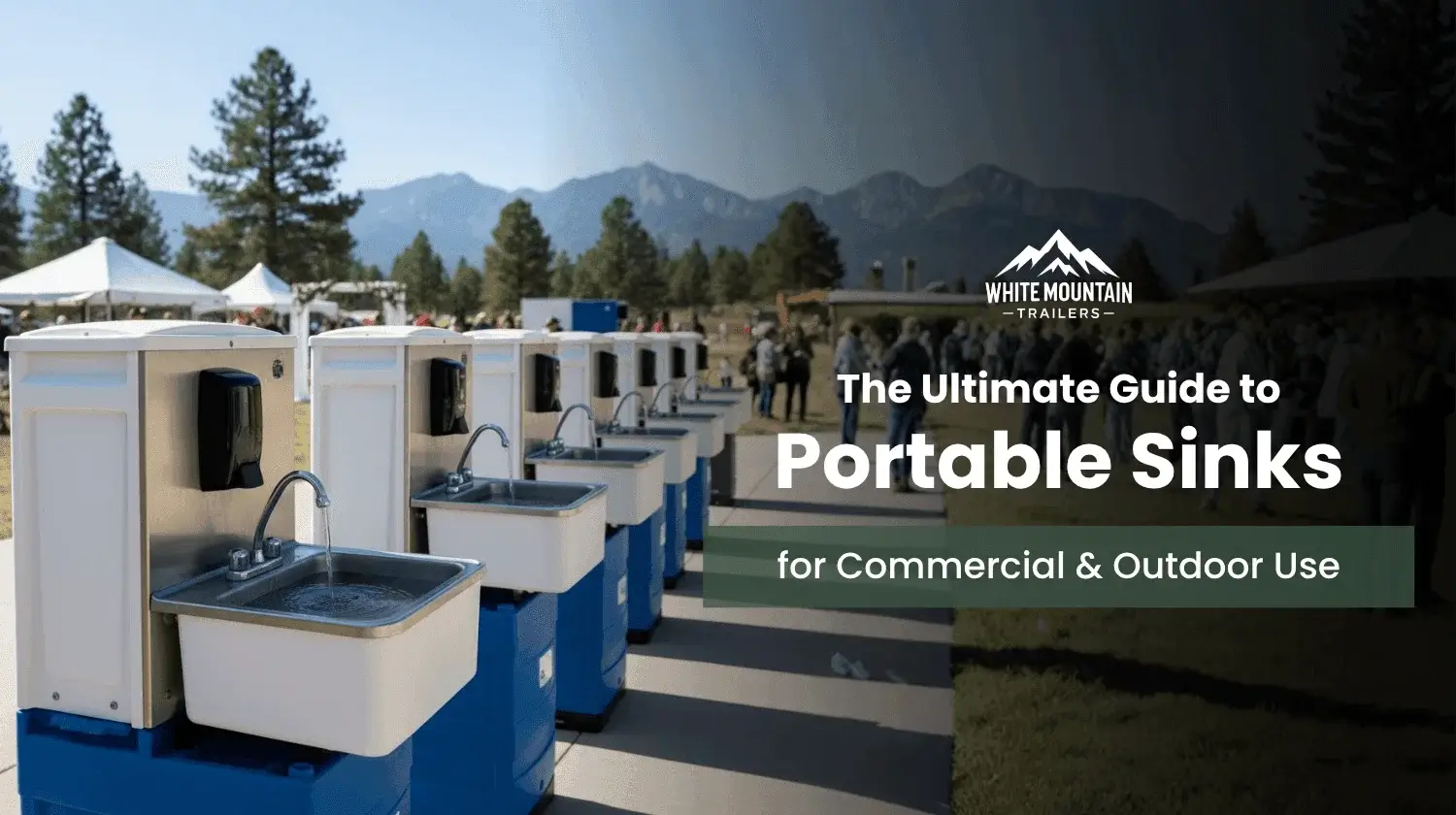 portable sinks for outdoor commercial sanitation use