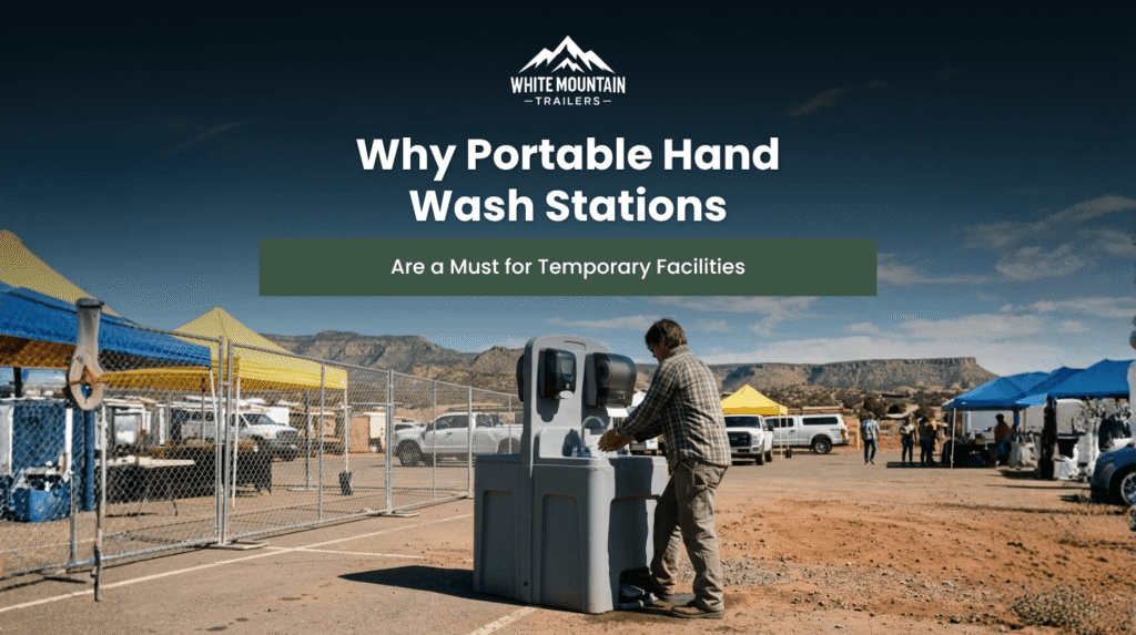 Why Portable Hand Wash Stations Are a Must for Temporary Facilities