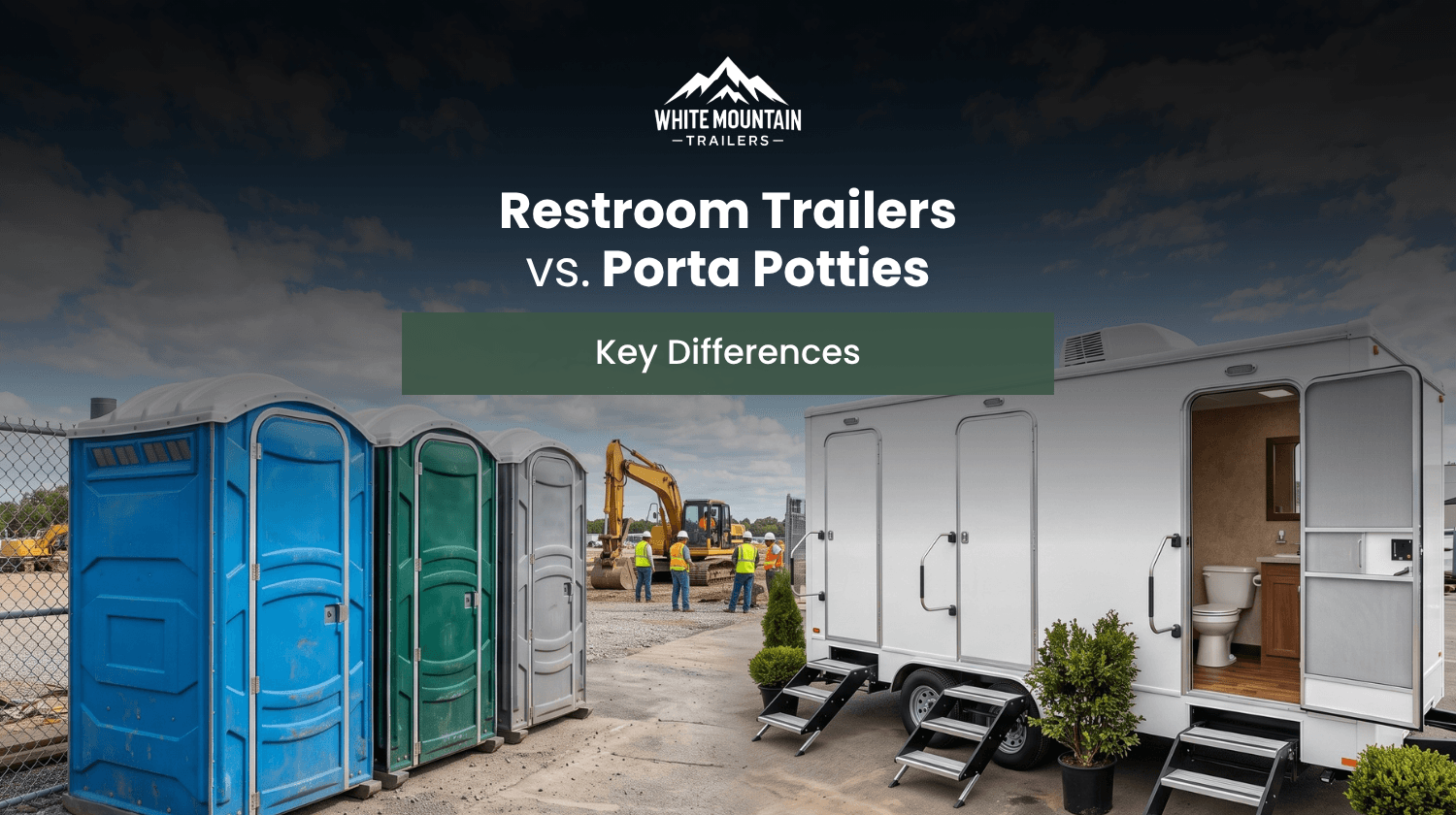 Restroom Trailers vs. Porta Potties_ Key Differences