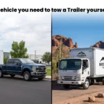 What size vehicle you need to tow a trailer yourself vs. hiring delivery