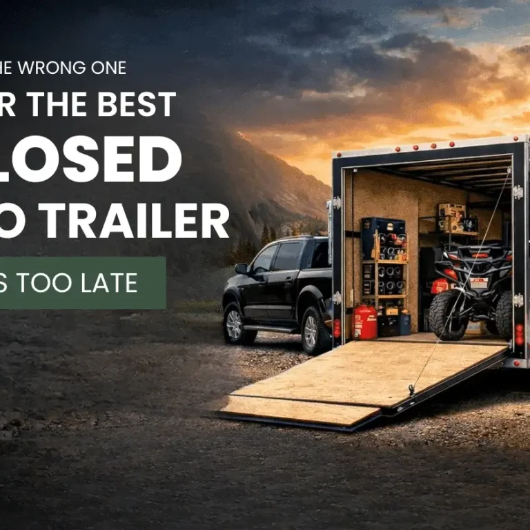 enclosed cargo trailer buying guide for beginners