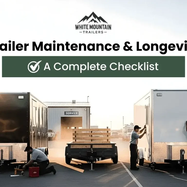 trailer maintenance checklist for long lasting performance