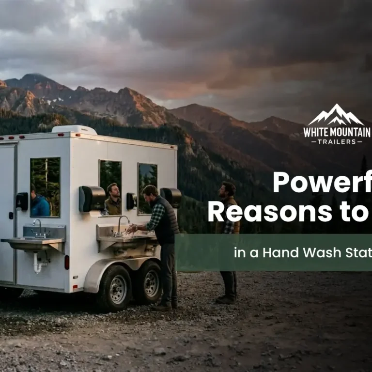 28 Powerful Reasons to Invest in a Hand Wash Station Trailer