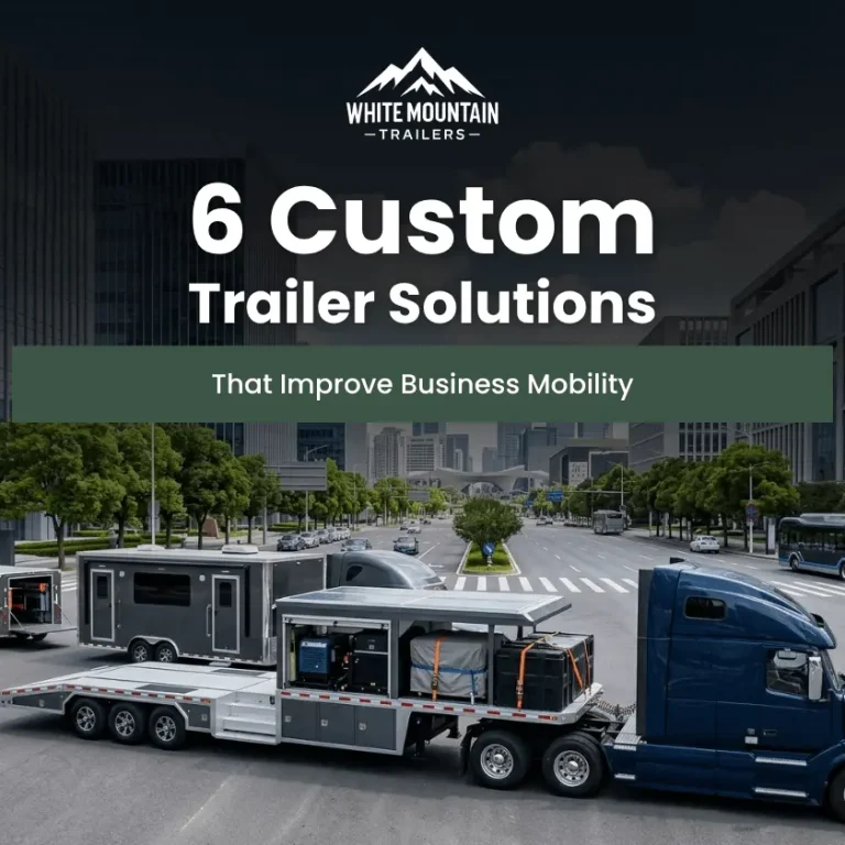Custom Trailer Solutions That Improve Business Mobility