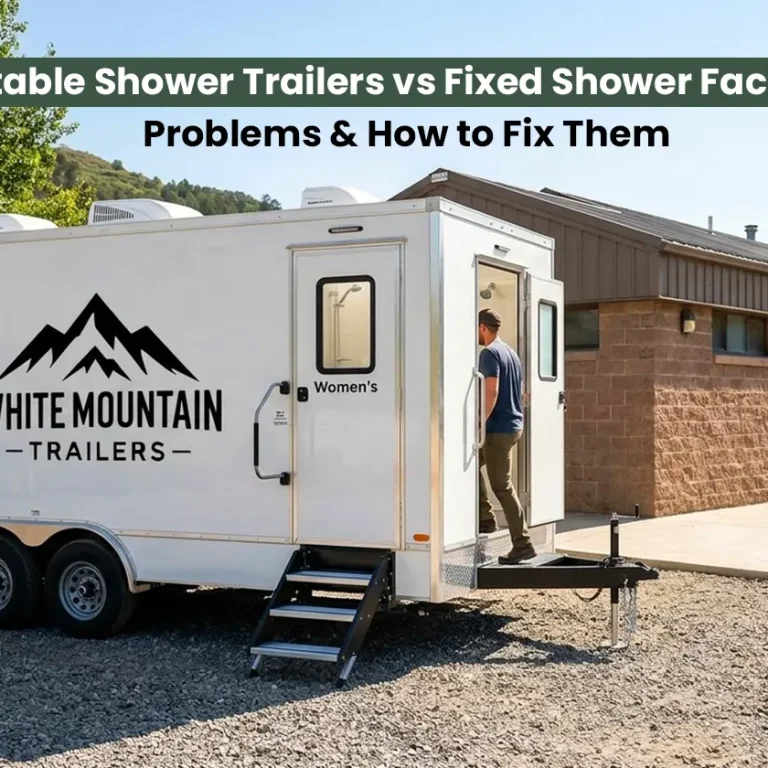 Portable Shower Trailers vs. Fixed Shower Facilities Which Is Right for You