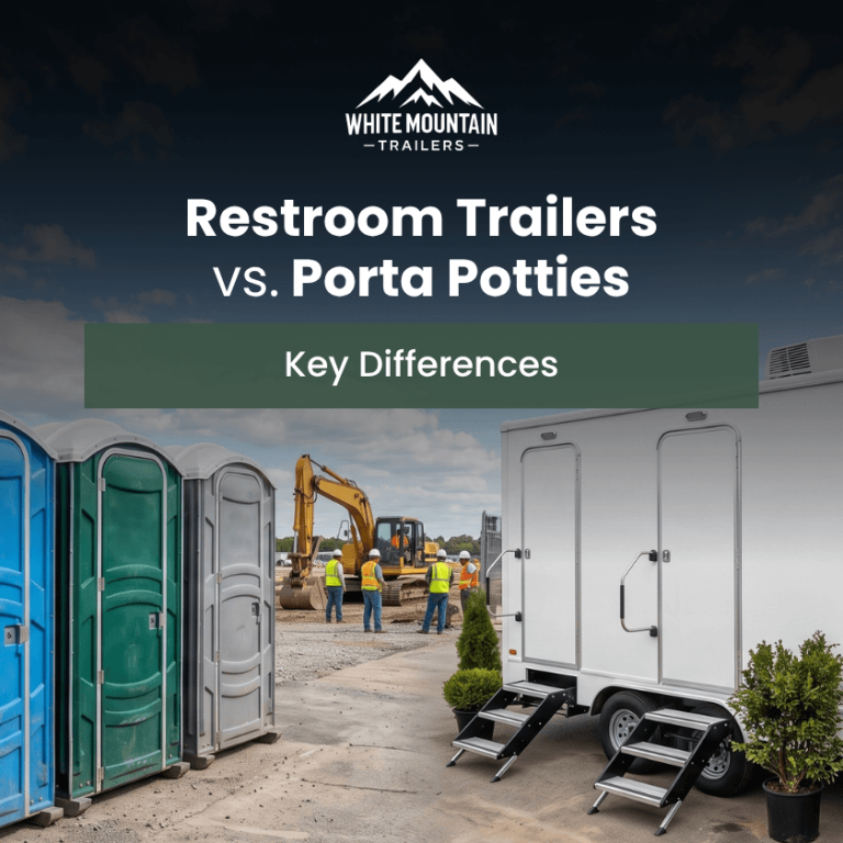 Restroom Trailers vs. Porta Potties_ Key Differences